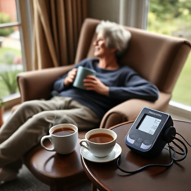 Uklidňující čaj pro vyrovnaný tlak